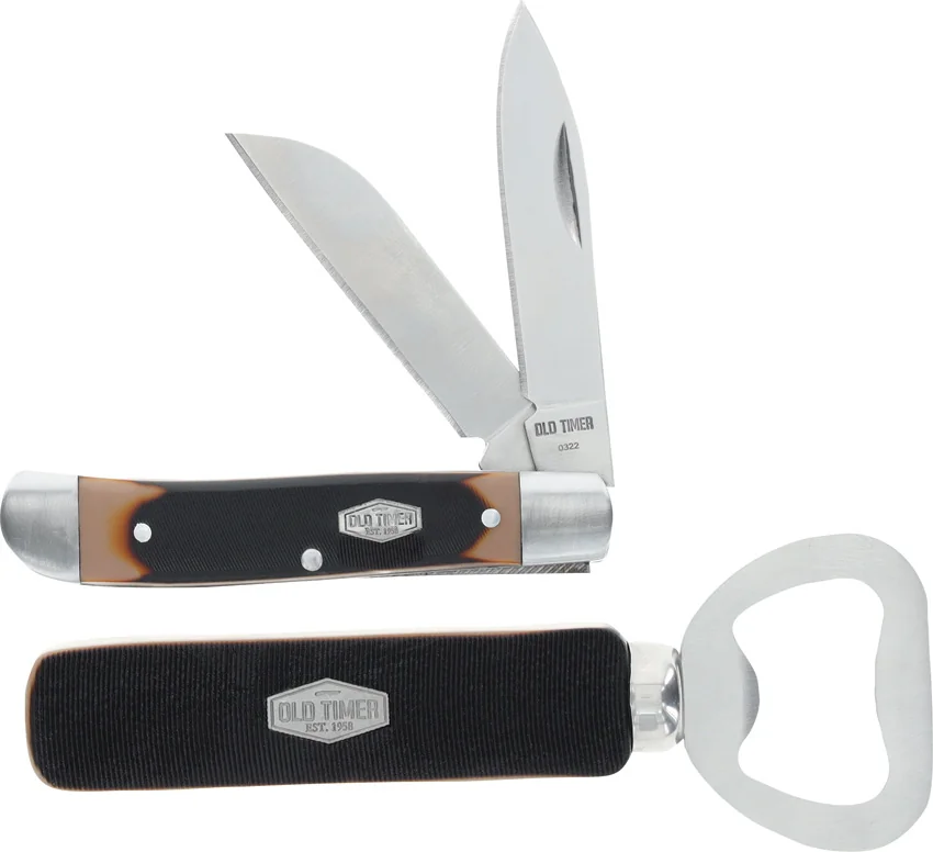 Schrade Trapper Bottle Opener Set