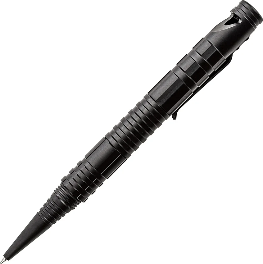 Schrade Tactical Survival Pen w/ Fire Starter & Whistle (Black) SCPEN4BK