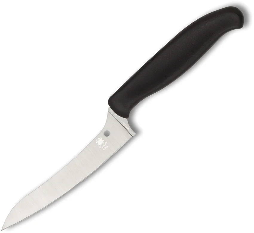 Spyderco Z-Cut Lightweight Black Pointed (4.5" Satin) K14PBK