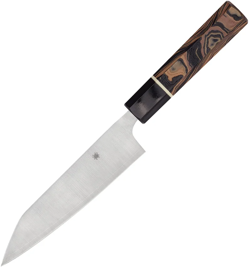 Spyderco Murray Carter Itamae - Funayuki Chef Knife (6.375" Satin) K16GPBNBK