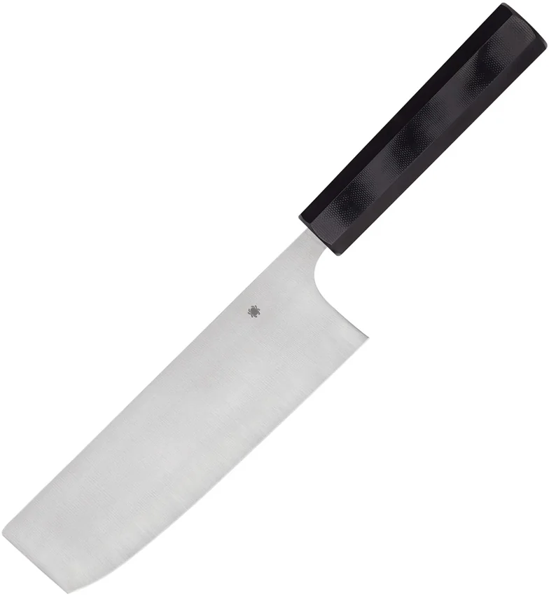 Spyderco Murray Carter Wakiita - Nakiri Cleaver Knife (7.25" Satin) K17GP