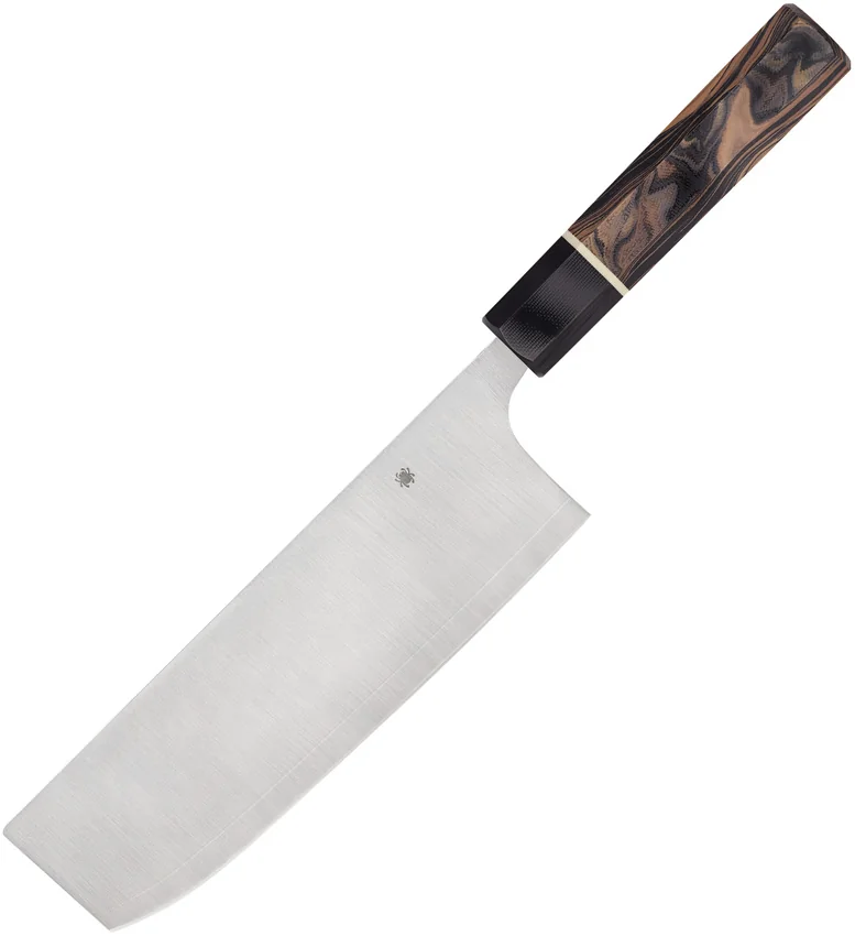 Spyderco Murray Carter Itamae - Nakiri Cleaver Knife (7.25" Satin) K17GPBNBK