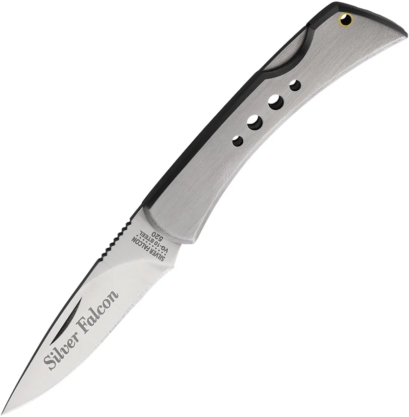Silver Falcon Lockback
