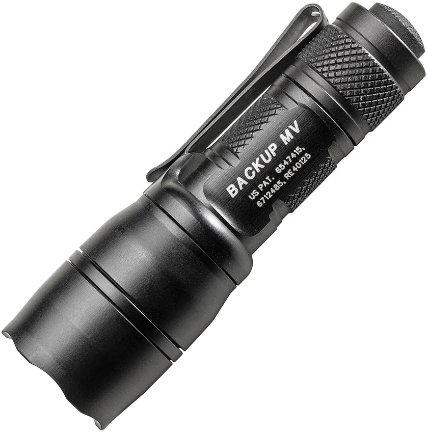 SureFire Backup with MaxVision Flashlight Black (400 Lumens) E1B-MV