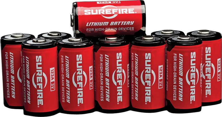 SureFire 123A Batteries (Box of 12)