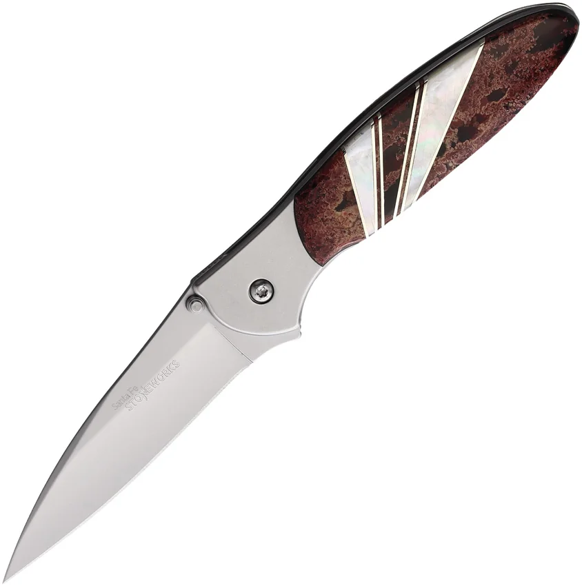 Santa Fe Stoneworks Kershaw Leek Hot Springs Red