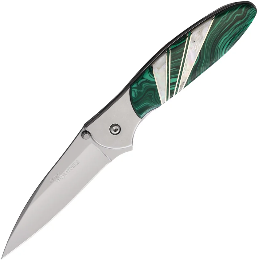 Santa Fe Stoneworks Kershaw Leek Mal / MOP