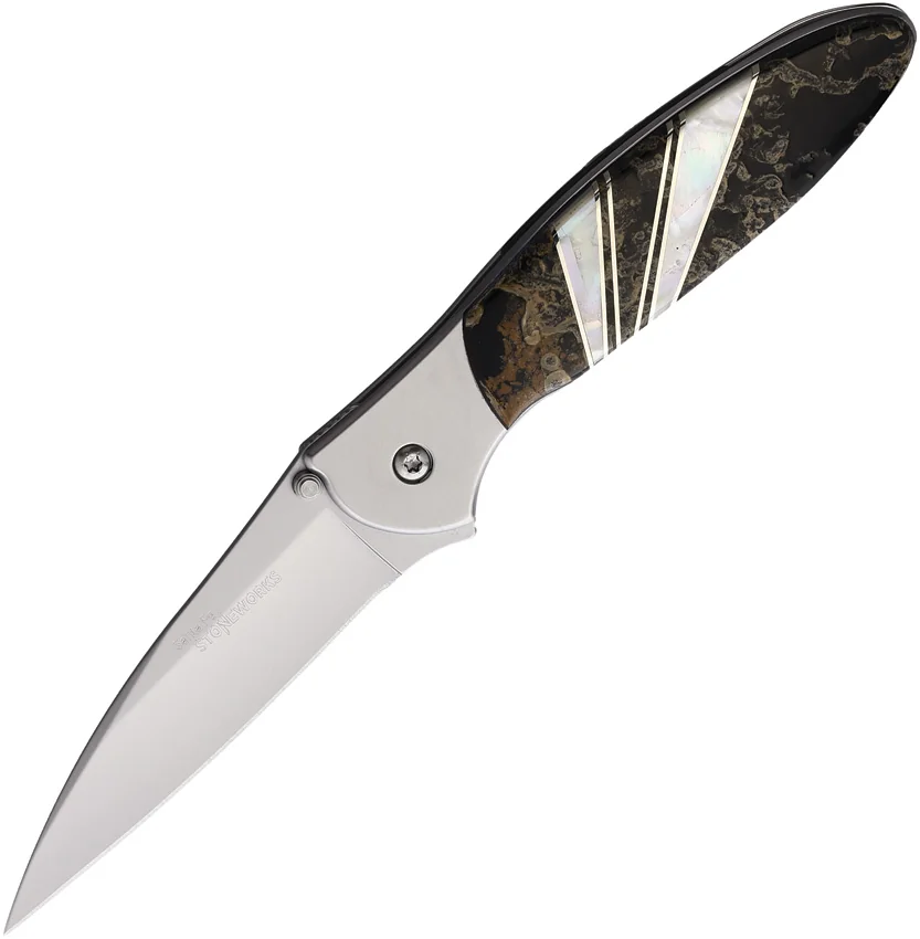 Santa Fe Stoneworks Kershaw Leek Hot Springs Black