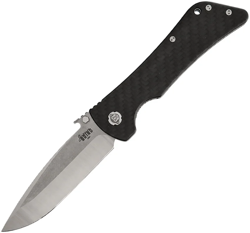 Southern Grind Bad Monkey Drop Point Knife w/ Emerson Wave (4" Satin)