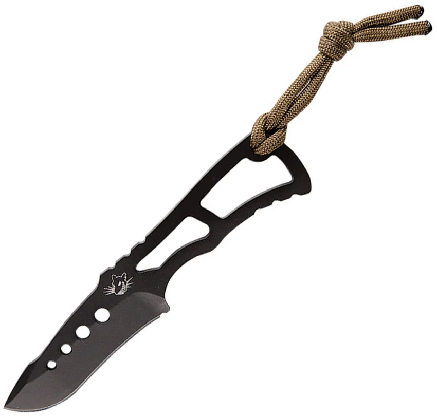 Southern Grind Vermin Fixed Blade Neck Knife (2.25" Black)