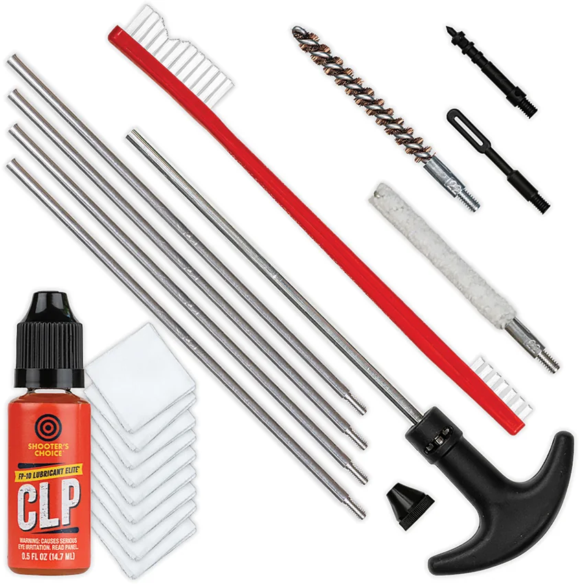 Shooters Choice Rifle Cleaning Kit 22 Cal