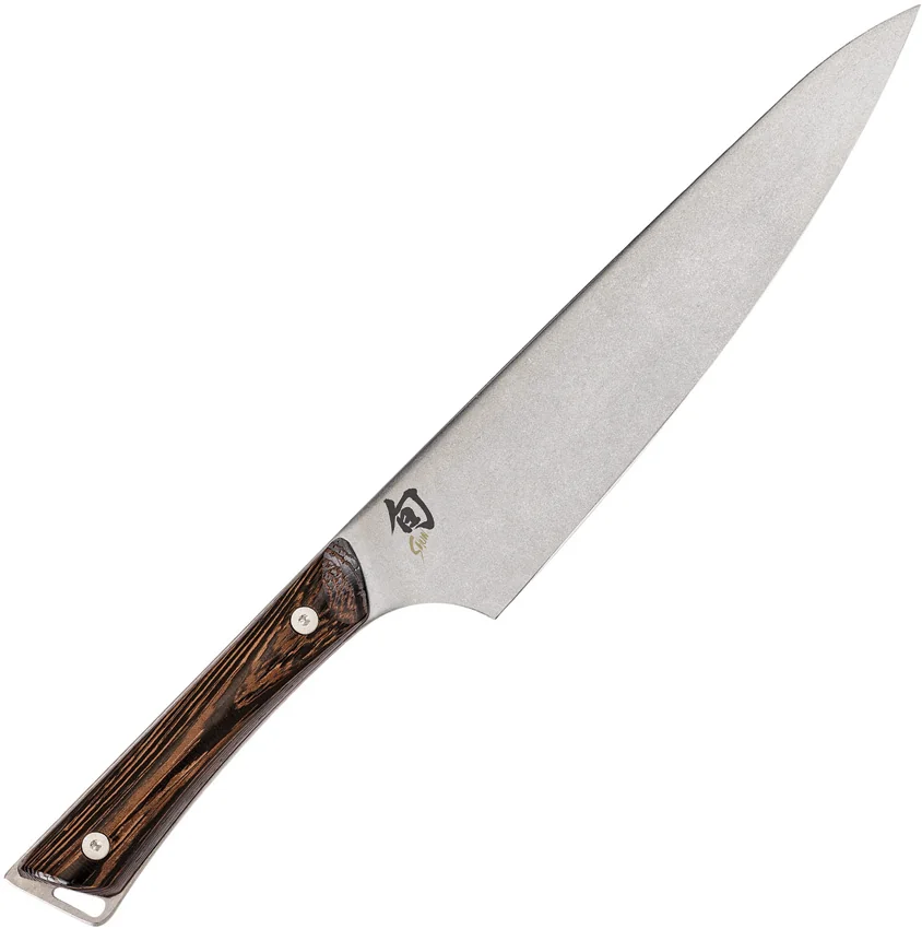 Shun Kanso 8" Chef's Kitchen Knife Wenge Wood