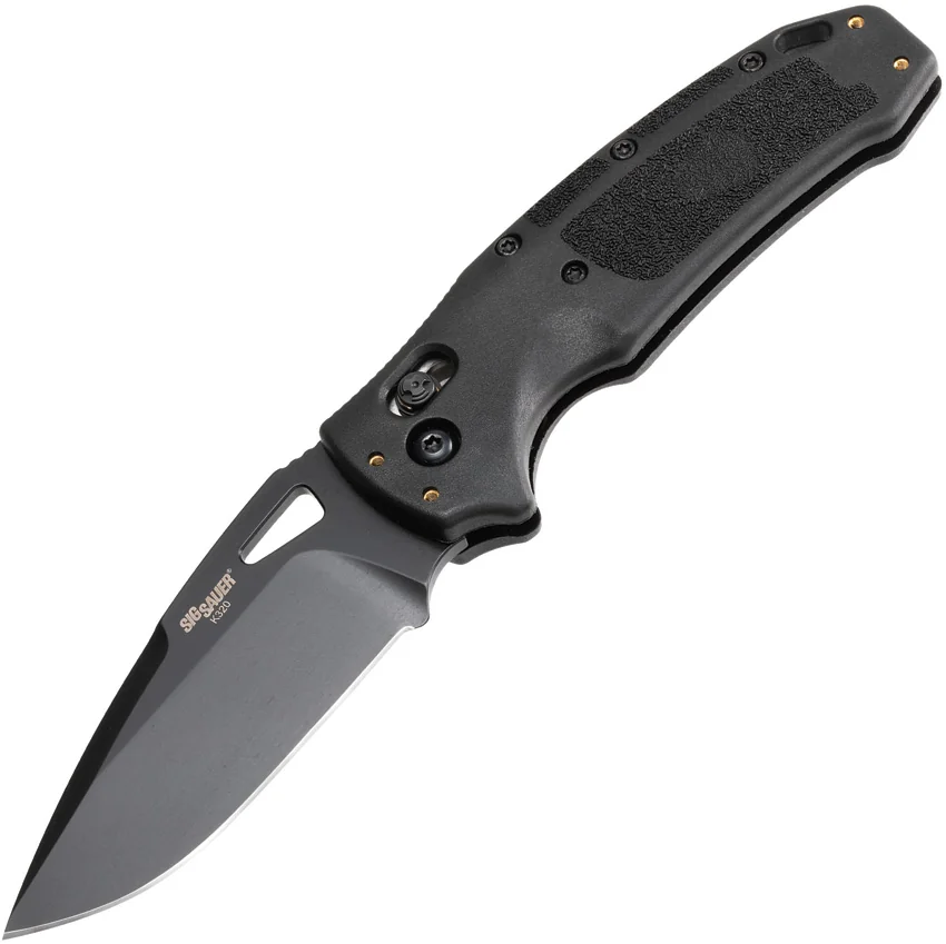 Hogue Sig Sauer K320 Nitron ABLE Lock Knife Black (3.5" Black) Drop Point
