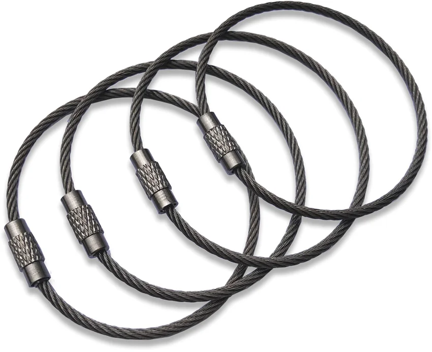 Silipac Twist Lock Cable Ring Uncoated