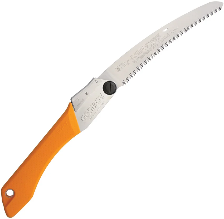 Silky Gomboy Curve 8.5" Folding Saw - Orange
