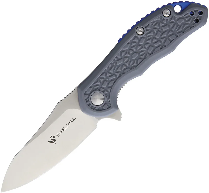 Steel Will Mini Modus Liner Lock Knife Gray FRN (2.75" Satin) F25M-14
