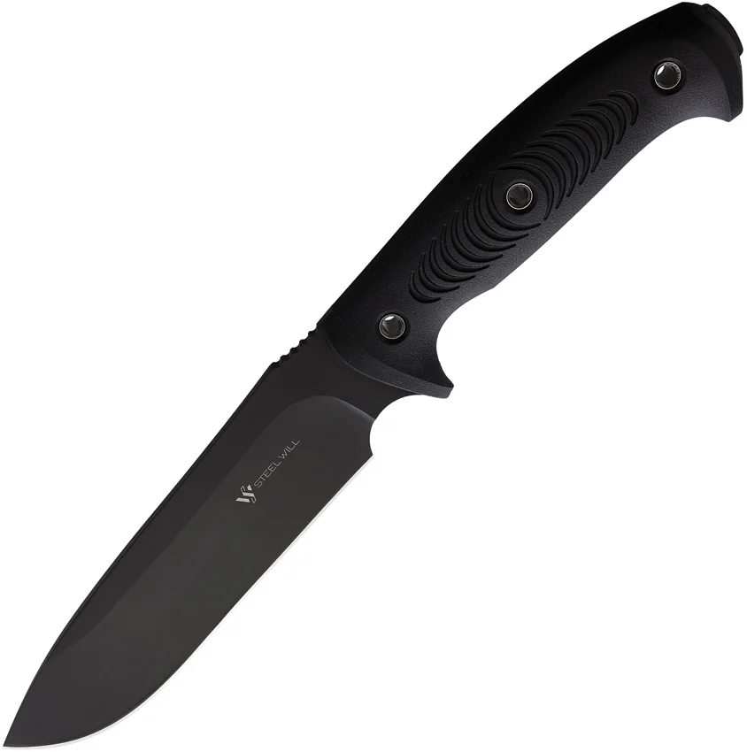 Steel Will Roamer Fixed Blade Knife Black (6.25" Black) R300-1BK