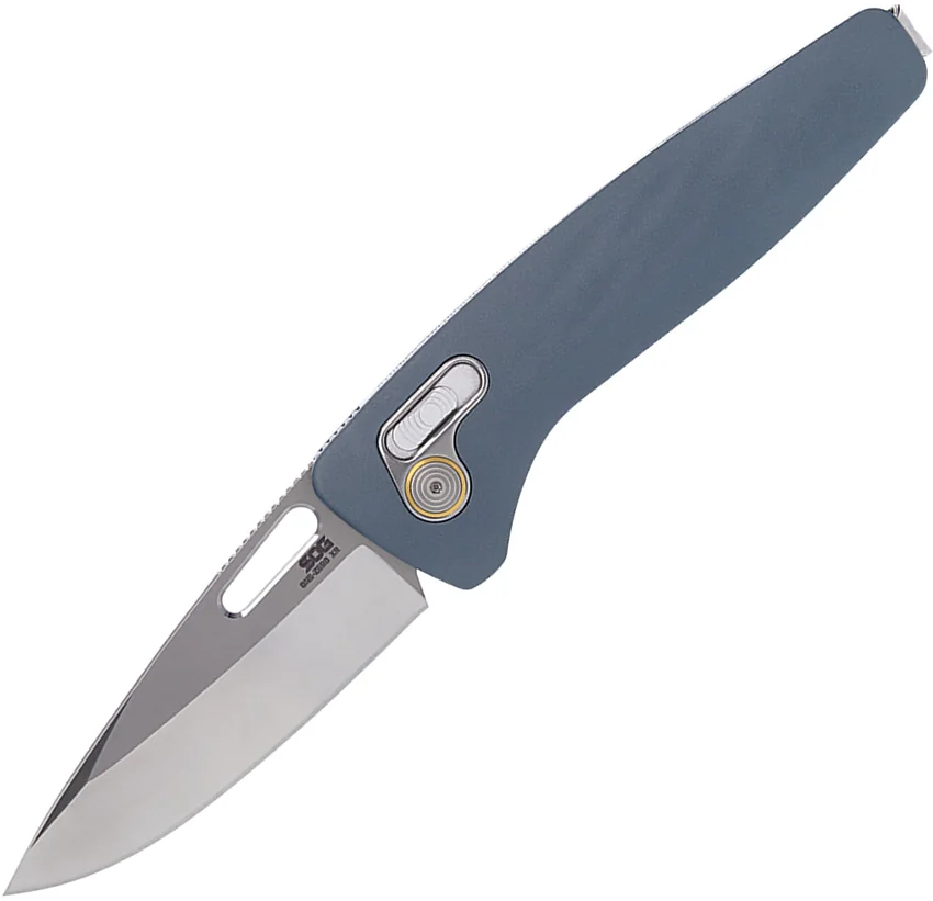 SOG One-Zero XR Lock Knife Smoke Gray Al (3.1" Satin) 12-73-04-57