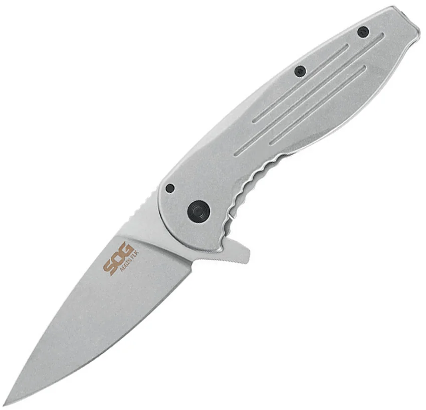 SOG Aegis FLK Frame Lock Knife (3.4" Bead Blast)