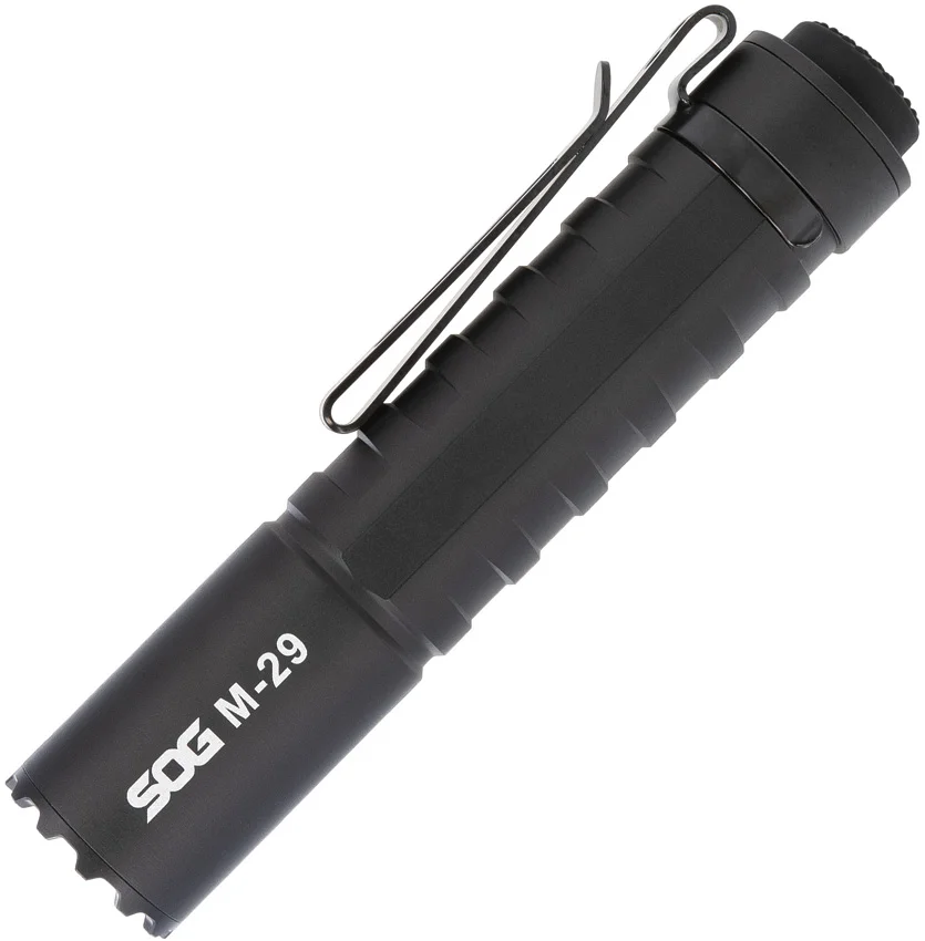 SOG M-29 Black Aluminum Flashlight (2000 Lumens)