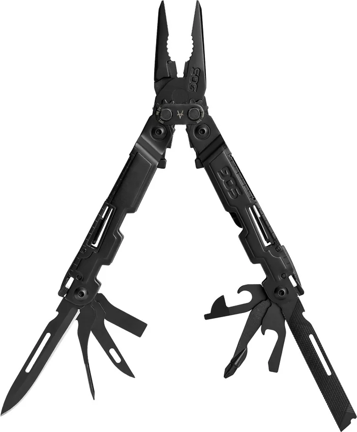 SOG PowerAccess 18-in-1 Multi-Tool w/ Pocket Clip PA1002-CP (Black)