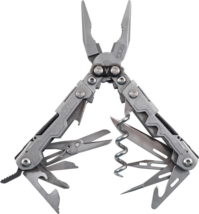SOG PowerLitre Multi-Tool SW Stainless Steel (17-in-1) PL1001-CP