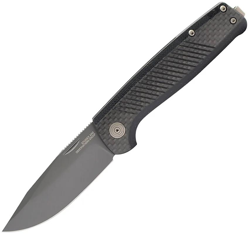 SOG Terminus LTE Slip Joint Knife Carbon Fiber/G-10 (2.9" Gray S35VN)