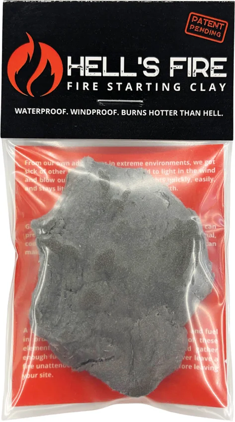 Hell's Fire Fire Starting Clay