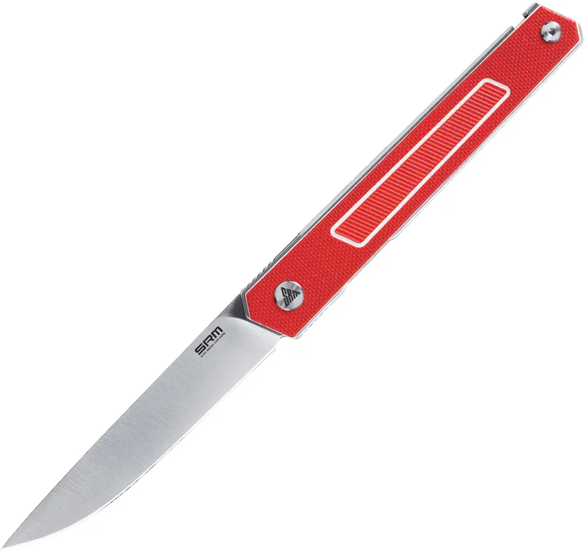 Srm Knives 125L Linerlock Red