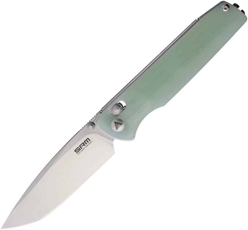 Srm Knives 258L Ambi Lock Jade