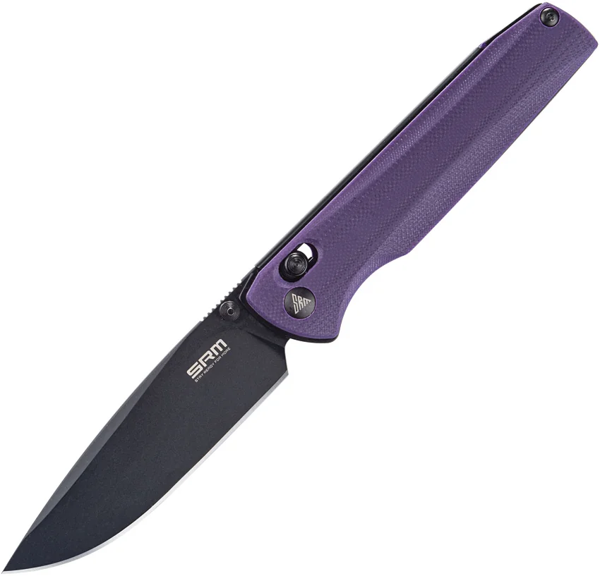 Srm Knives 258L Ambi Lock Purple