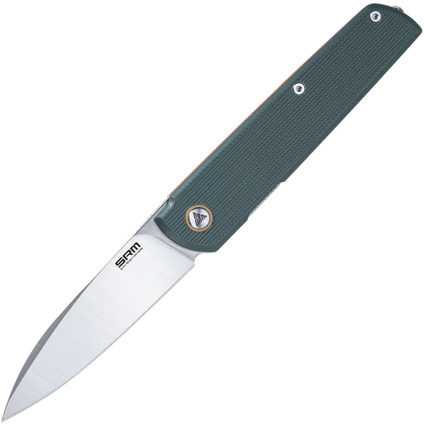 Srm Knives Qrick Linerlock Green/Org