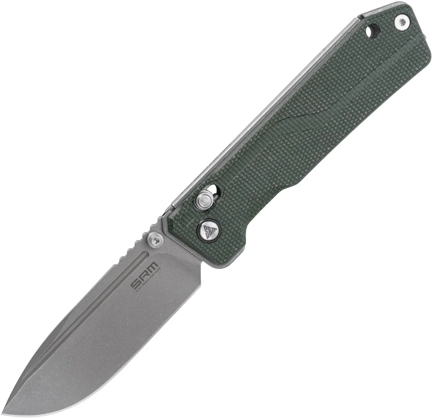 Srm Knives Rubik Ambi Lock Green