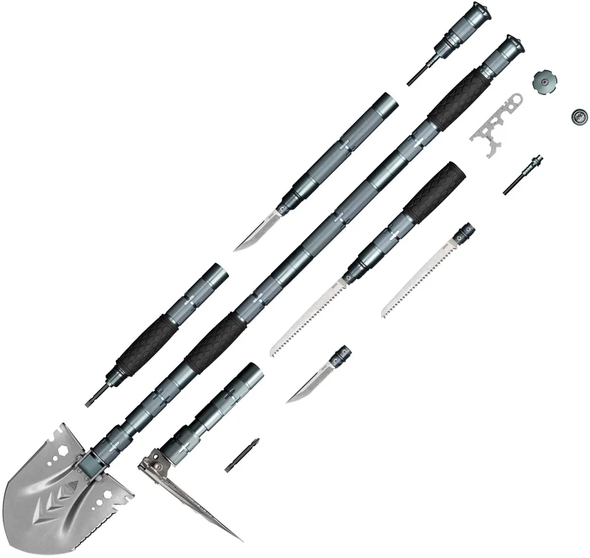 SRM Knives Multi-Purpose Shovel - Gray