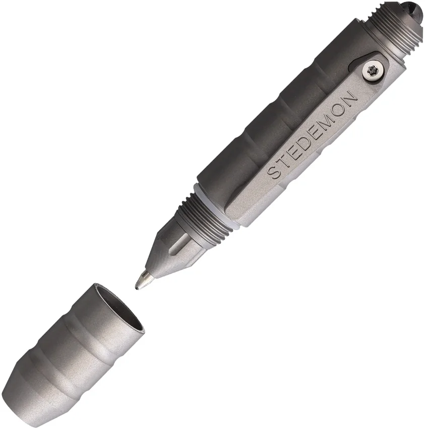 Stedemon P01 EDC Titanium Tactical Pen - Blasted