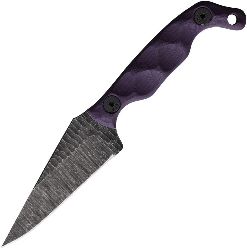 Stroup Knives Mini Fixed Blade Purple