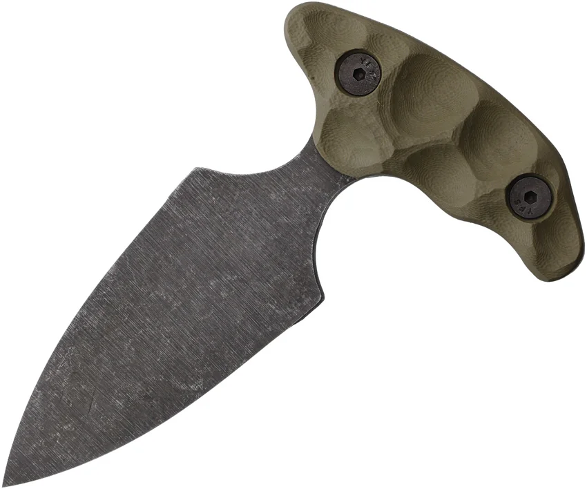 Stroup Knives Stabber Push Dagger OD Green G-10 (2.75" Acid Washed)