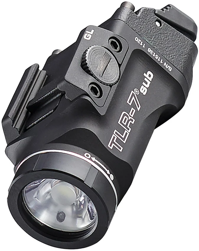 Streamlight Tlr-7 Sub Firearm Gun Light Black Aluminum (500 Lumens)