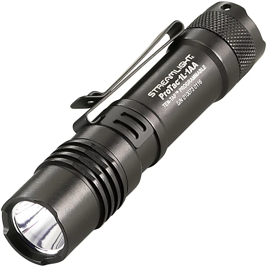 Streamlight ProTac 1L-1AA Flashlight Black Aluminum (350 Lumens)