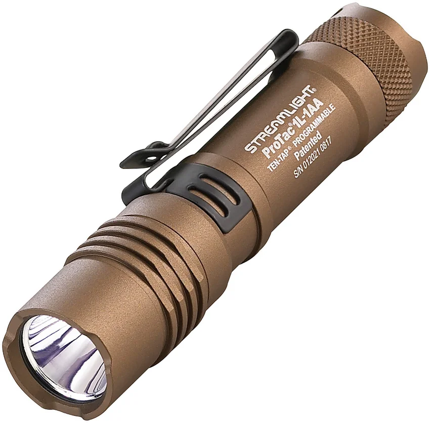 Streamlight ProTac 1L-1AA Flashlight Coyote Aluminum (350 Lumens)