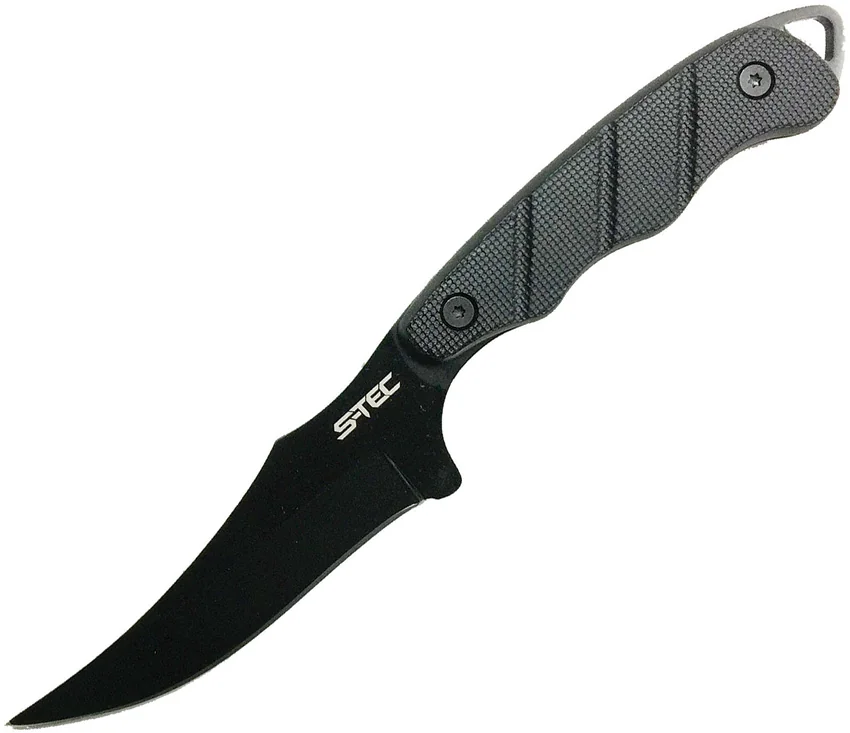 S-tec Black Fixed Blade