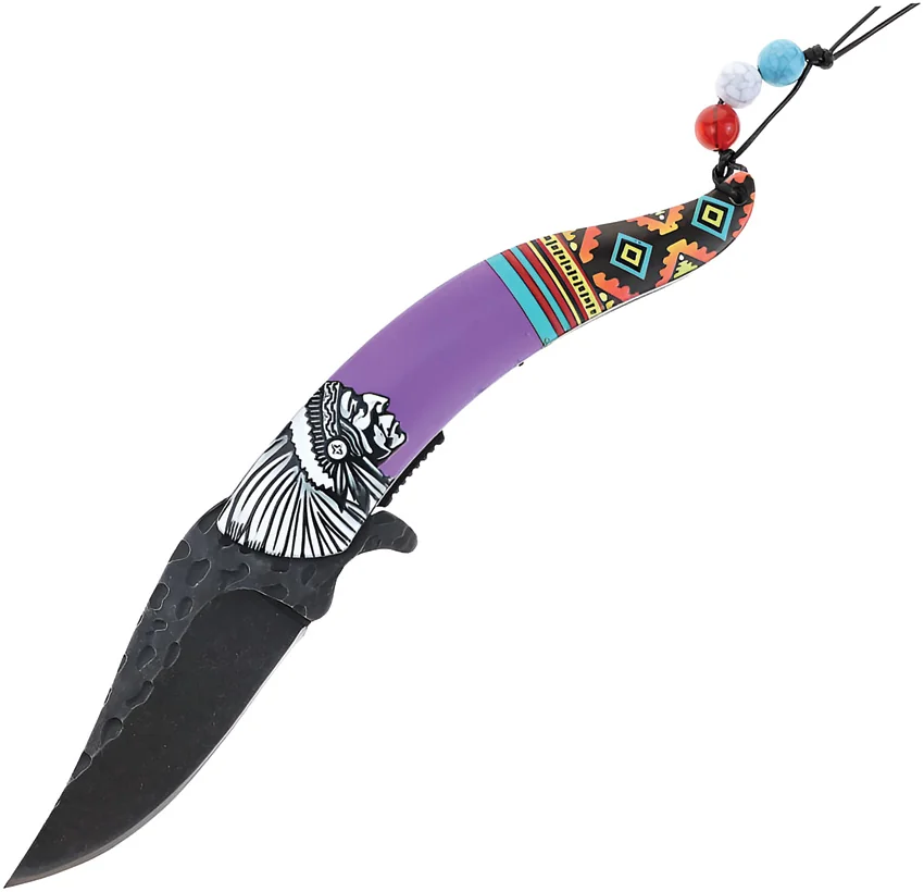 S-tec Chief Linerlock A/O Purple