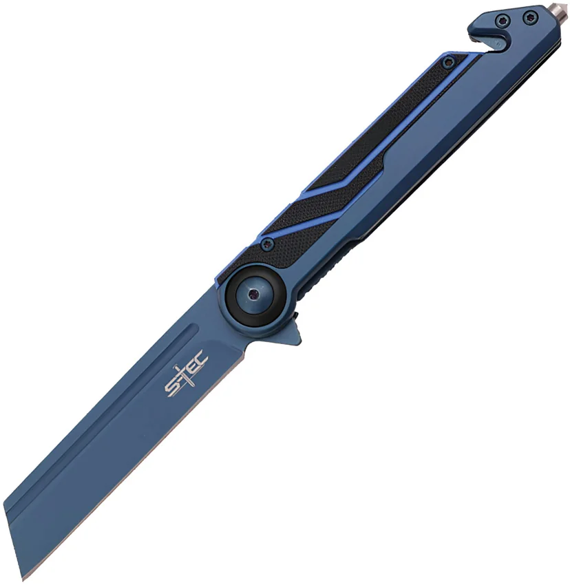 S-tec Framelock A/O Blue