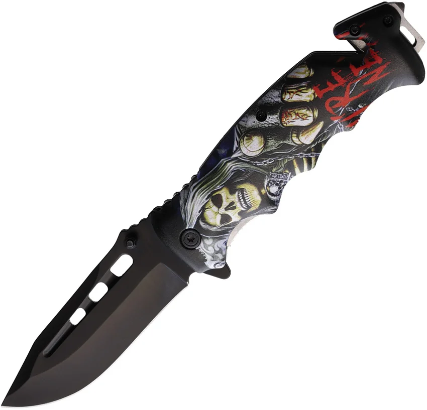 S-tec Linerlock A/O Grim Reaper