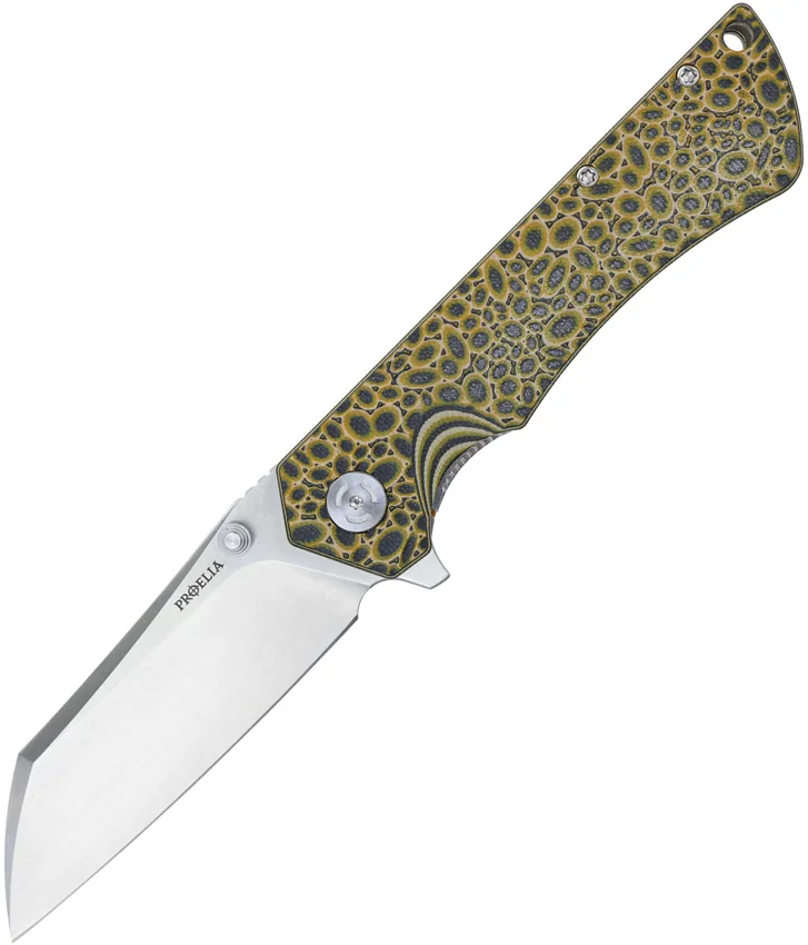 S-tec Proelia Linerlock Orange G10