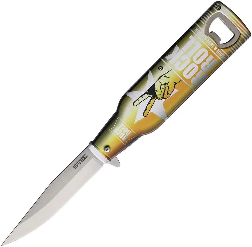 S-tec Bottle Opener Linerlock A/O