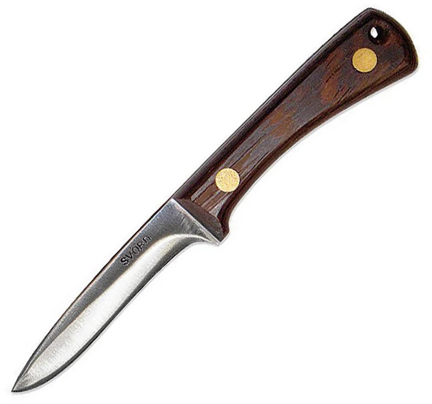 Svord Bird & Trout Fixed Blade Knife Wenge Wood (3.5" Satin)