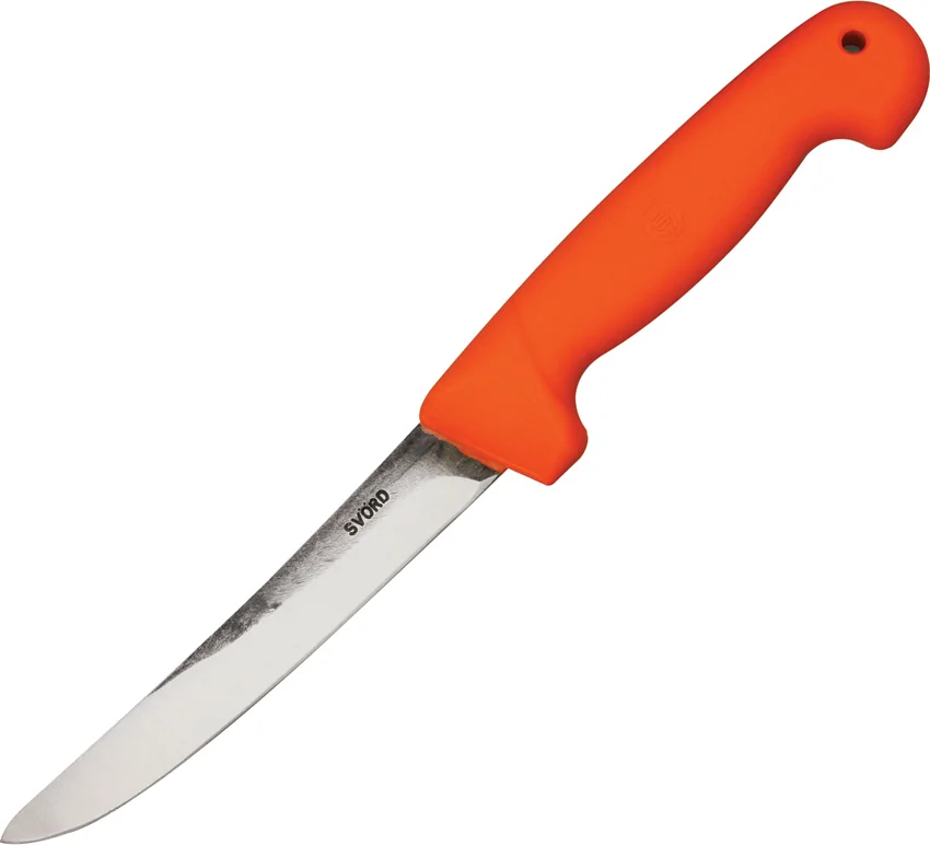 Svord Kiwi General Purpose Fixed Blade Knife Orange KGP (6" Two-Tone)