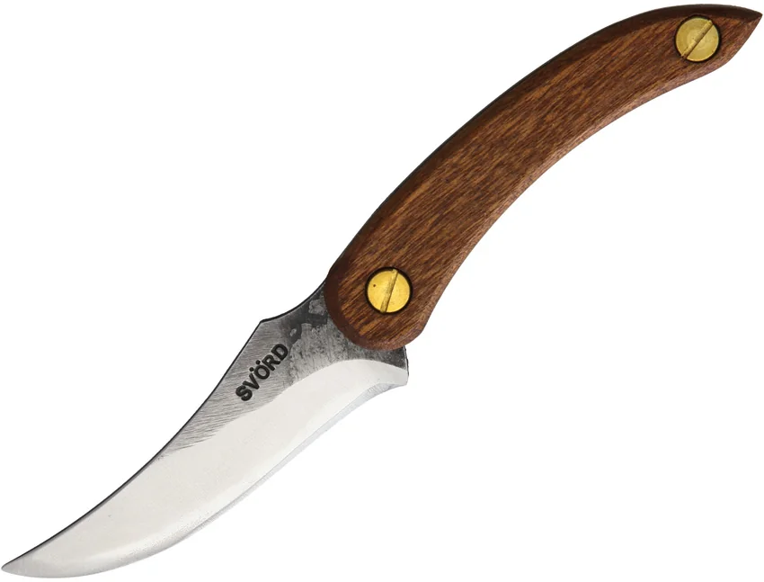 Svord Amerikiwi Hardwood Fixed Blade Knife Wood (3.5" Satin)