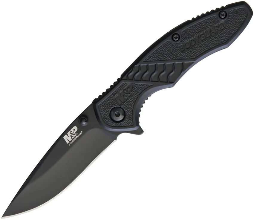 M&P Shield Bodyguard Liner Lock Knife Black Nylon (2.75" Black) 1085890